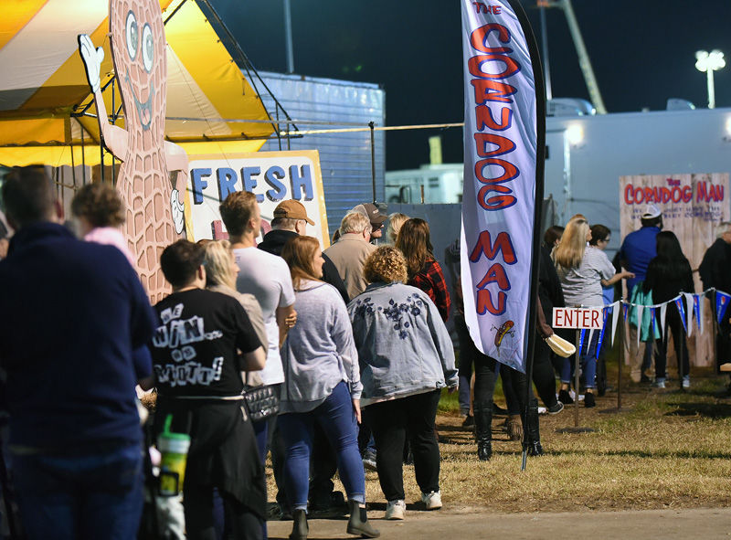Tuesday night at the National Peanut Festival